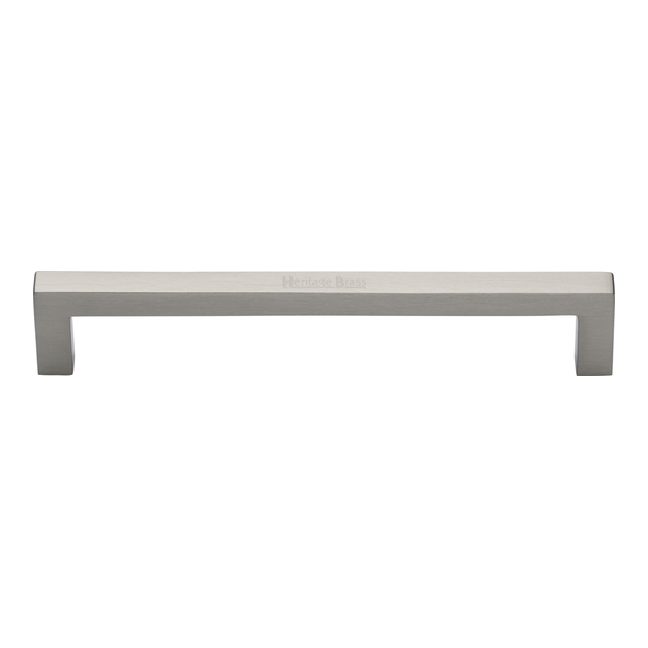 C0339 160-SN • 160 x 170 x 30mm • Satin Nickel • Heritage Brass City Cabinet Pull Handle